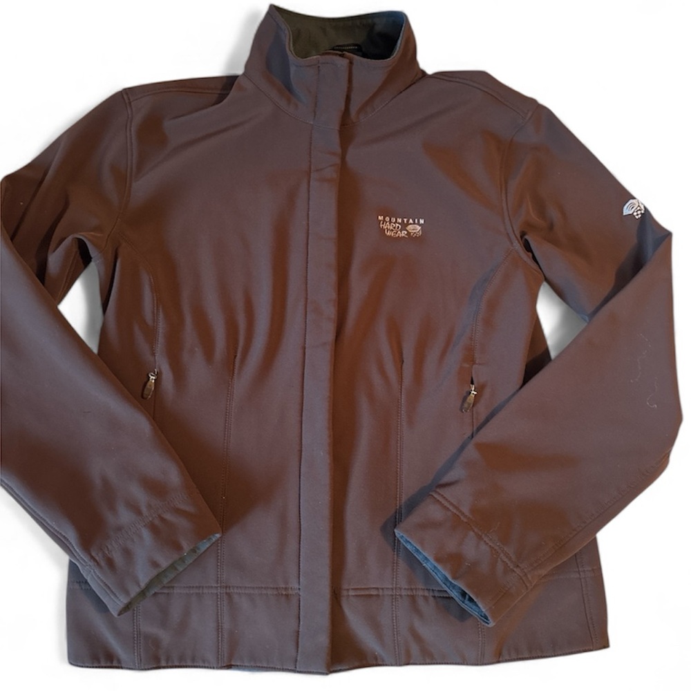 Women’s Mountain Hard Ware Softshell Jacket Brown - image 1